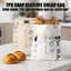 Large Capacity Cotton Bees Wax Bread Bag Storage Solution For Sourdough Use
