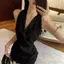 Mùa hè Phong cách mới Áo sơ mi không tay không đều Satin Top