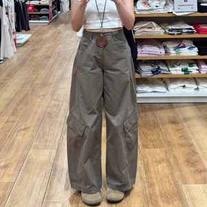 Quần Jean Nữ Mùa Hè Ống Rộng Rời Nữ Denim Cao Cấp Quần Ống Rộng Drap Ôm Hơn Nhìn Quần Dài Nữ26061705