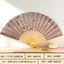 Mới Phong Cách Trung Quốc Quạt Gấp Bề Mặt Lụa Vũ Quạt Thanh Lịch Sườn Xám Hanfu Quạt Gấp Di Động Xé Không Xấu Quạt Gấp Cổ Điển Khiêu Vũ