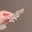 Kẹp Han Bai Siêu Phiên Bản Mũ Đội Đầu Ngọt Ngào Tươi Cổ Tích Nổ Kẹp Bên Hoa Mặt Tinh Tế Phù Hợp Với Kẹp Tóc