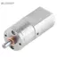 Belleshopp 10 Động cơ giảm tốc điện cao cấp 9v Sở thích DC 12V 15-200RPM Đường kính ngoài 20MM (12V 15RPM)