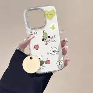 Động vật nhỏ senid cắt dán cho iPhone17promax trường hợp 161514 hai lớp IMD