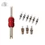 9 Cái, Lõi Van Điều Hòa + 1 Dụng Cụ Tẩy, Bộ Sửa Chữa Hệ Thống A / C, MỚI