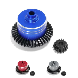 Răng vi sai + Bộ bánh răng vỏ cho TAMIYA XV02 TT02 TT02B 1 / 10 RC Xe nâng cấp các bộ phận phụ kiện xe RC