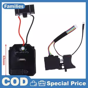 1 Bảng Điều Khiển + 1 Công Tắc 18V 21V Cho Dayi 2106 Cờ Lê Điện Không Chổi Than Bo Mạch Chủ Phụ Kiện Công Tắc Tốc Độ Bảng Điều Khiển Không Chổi Than
