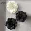 KUZHEN Mới Handmade Vải Camellia Hoa Thổ Cẩm Pin Khăn Bule Corsage Laple Chân Huy Hiệu Trâm Cài Cho Nữ Trang Sức Phụ Kiện HOT