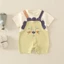 Quần Áo Mỏng Hoạt Hình Cho Bé Jumpsuit Phong Cách Sư Tử Bé Tay Ngắn Mùa Hè Quần Áo Giả Nam Hai Mảnh Mùa Hè Jumpsuit Hợp Thời Trang