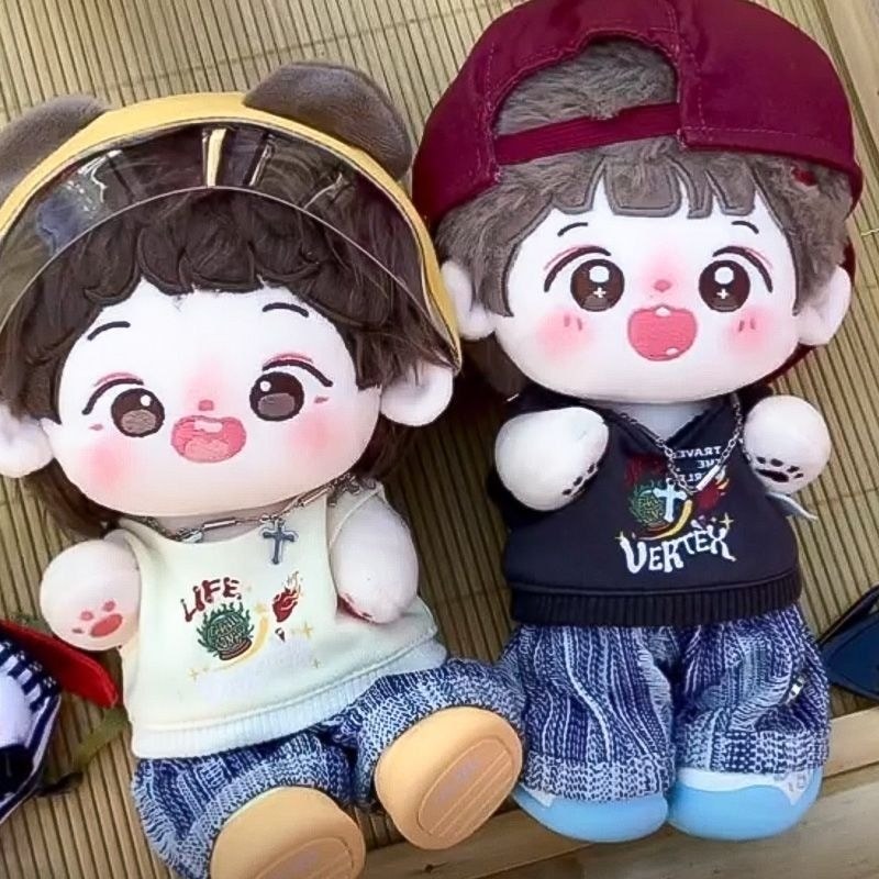 20cm Quần Áo Búp Bê Cotton Không Tay Làm Mới Bộ Đồ Sang Trọng Búp Bê Búp Bê Thay Thế Thuộc Tính