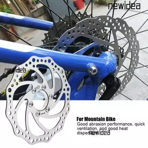 Cánh quạt phanh xe đạp leo núi NEWIDEA, Thép không gỉ với 6 bu lông Cánh quạt phanh xe đạp, Đĩa nổi Cánh quạt phanh đĩa 160mm