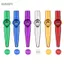 Guansfs 6 chiếc Kèn Kazoo Số Lượng Lớn Dễ Chơi Hợp Kim Nhôm Vui Nhạc Cụ dành cho Trẻ Em Người Lớn Mới Bắt Đầu Di Động Du Lịch Cắm Trại Giải Trí Thưởng Thức