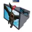 MAKY 10inch 3D Màn Hình Điện Thoại Kính lúp Khuếch Đại Thiết Kế Gấp HD Video Kính Phóng Đại Phim Điện Thoại Thông Minh Braet Giá Đỡ VN