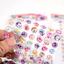 Nhãn dán My Little Pony trang trí 3D kim cương pha lê, phần thưởng cho bé gái, thủ công sáng tạo