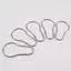 10 / 20 Chiếc Màn Mở Bầu Nhẫn Carabiner Móc Khóa Kẹp Cửa Sổ Rèm Móc Tắm Rèm Thanh Kẹp Phụ Kiện