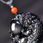 Mặt dây chuyền vòng cổ Obsidian Pixiu thời trang tinh tế
