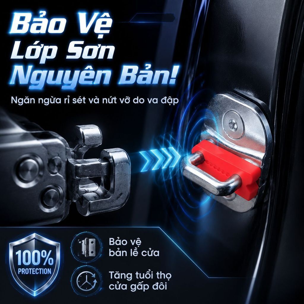 🔥Giá sốc🔥Giảm rung cửa đệm dày | Cách âm xe tấm lót | Dễ lắp miếng giảm chấn | giảm xóc ôtô | chống ồn cửa|lót cửa xe