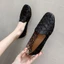 Giày Đơn Nữ Size Lớn 35-42 Đục Lỗ Thoáng Khí Đế Phẳng Mềm Mại Phù Hợp Mẹ Bầu ✨Bubblu11.vn✨