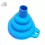 Phễu ô tô có thể gập lại đa năng bằng silicon màu xanh cho dầu nhiên liệu xăng