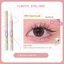bút kẻ mắt dạng chì bút kẻ bọng mắt 2 đầu kẻ mắt FLORTTE FLORTTE Bút kẻ mắt dạng lỏng siêu mịn lớn đẹp không thấm nước Không dễ bị nhòe để bóng nằm Bút tằm