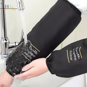 HL Chống Nước Công Việc Nhà Vệ Sinh Cánh Tay Tay Áo PVC Thiết Thực Chống Bẩn Chống Thấm Nước Tay Áo Vòng Tay Bao LMWU