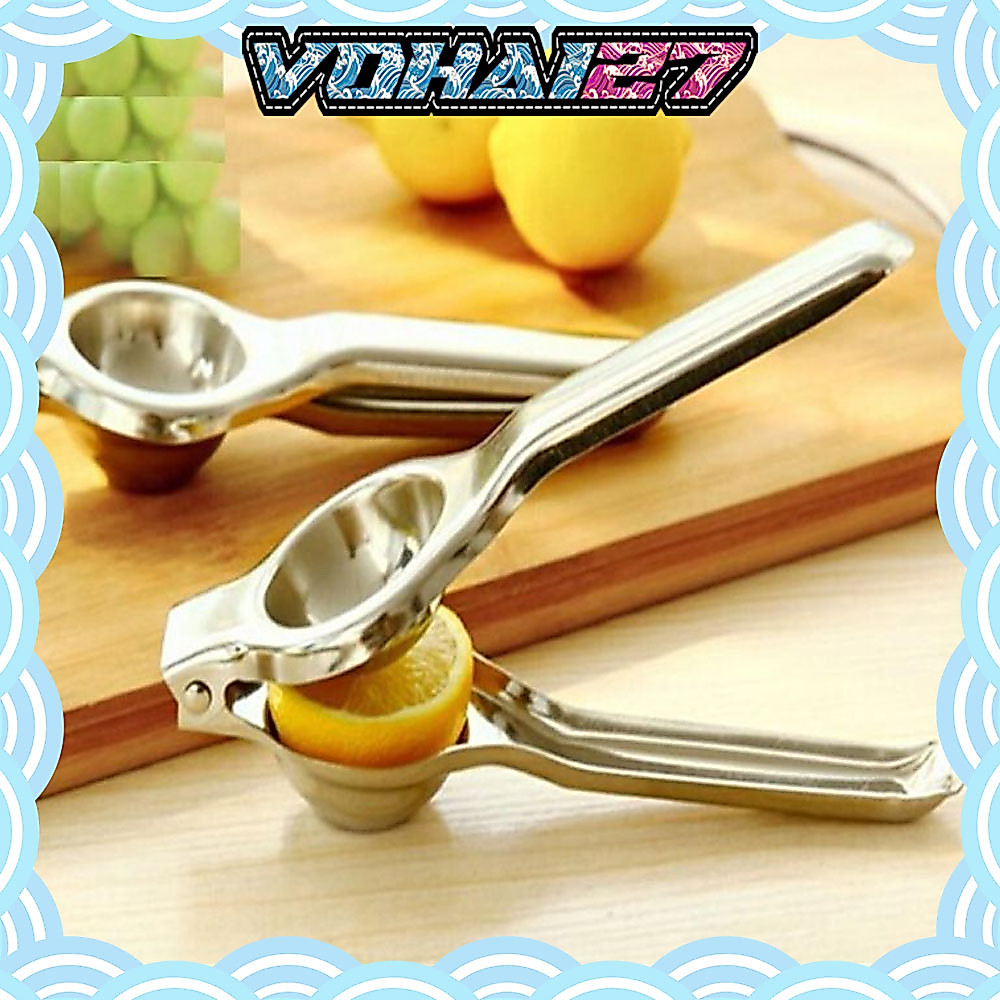Dụng cụ ép chanh cầm tay inox dùng cho gia đình