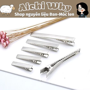 Phôi Kẹp tóc mỏ vịt (10 cái)