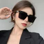 Kính râm vuông VN, Thích hợp cho thời trang hợp thời trang, Unisex, Thanh lịch độc đáo, Hàng mới về