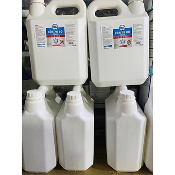 dung dịch cồn rửa tay sát khuẩn 70 độ can 5 lít .