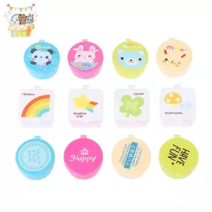 4 Hộp đựng nước tương Bento Bữa trưa Thiết kế dễ thương Hộp đựng gia vị bằng nhựa Hộp đựng nước sốt cà chua Salad Mini ELWW