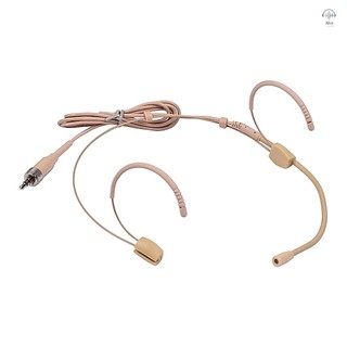 Chất Lượng Tốt Tai Nghe Micro Condenser Mic 3.5 Mm Có Thể Khóa Cắm Tương Thích Với Máy Phát Bodypack Không Dây Sennheiser