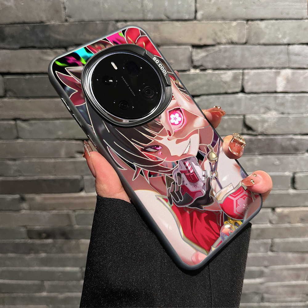 Dành cho Honor Magic 8 Pro / 7 Pro / 6 Pro 600 Pro Win RT GT Pro “HSR ”“ Sparkle ” Vỏ điện thoại cứng Micro Matte / Honor 400 / 300 X9D X9C X8D Vỏ Honor chống sốc