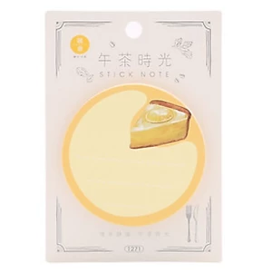Giấy ghi chú kiểu hình bánh 1271 (40 tờ/xấp)