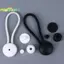 Tru Tie Down Kit Fastener Bungee Sho Cord Cover Clip Bungee Loop có núm cho thuyền biển RV Caravan Tru Car Cover [MỚI]