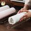 Mới Thiêning 30CM Bánh Cuộn Định Hình Chèn Khuôn Hình Chữ U Trong Suốt Giữ Hình Bán Nguyệt Bánh Ngọt Nướng Dụng Cụ Nhà Bếp ELWW