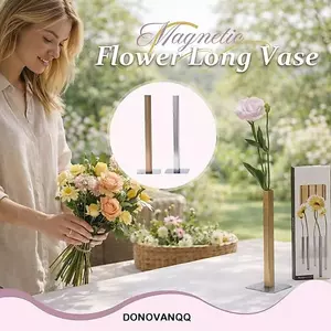 Bình hình học DONOVANQQ, Bình hoa sang trọng nhẹ Bắc Âu tối giản, Dụng cụ sắp xếp hoa bằng thép không gỉ Giá đỡ hoa độc đáo Bình hoa Bàn trung tâm