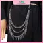 MYPANDA Lớp Punk Dây Xích Trên Quần Jeans Nữ Spike Móc Khóa Dành Cho Nam Hip Hop Thoáng Mát Đa Năng Nam Dây Xích Eo Đồ Trang Trí Phụ Kiện.