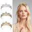 Sinh Nhật Vương Miện Baroque Cao Cấp Người Nổi Tiếng Nữ Thần Đảng Vương Miện Mũ Đội Đầu Ảnh Đạo Cụ Quà Tặng