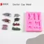 1 Khuôn Silicon Hình Mũ Bác Sĩ Tốt Nghiệp Khuôn Silicon DIY Bánh Đường Trang Trí Khuôn Sugarcraft Sô Cô La Fondant Món Tráng Miệng Khuôn Nướng Bánh VN