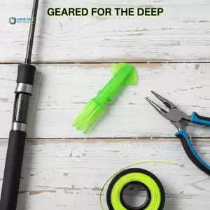 1 Váy mực nhiều màu sắc 23cm65g Cao su mềm Mồi bạch tuộc Mồi câu cá bạch tuộc Pesca Trolling Mồi nước mặn cho cá ngừ mới