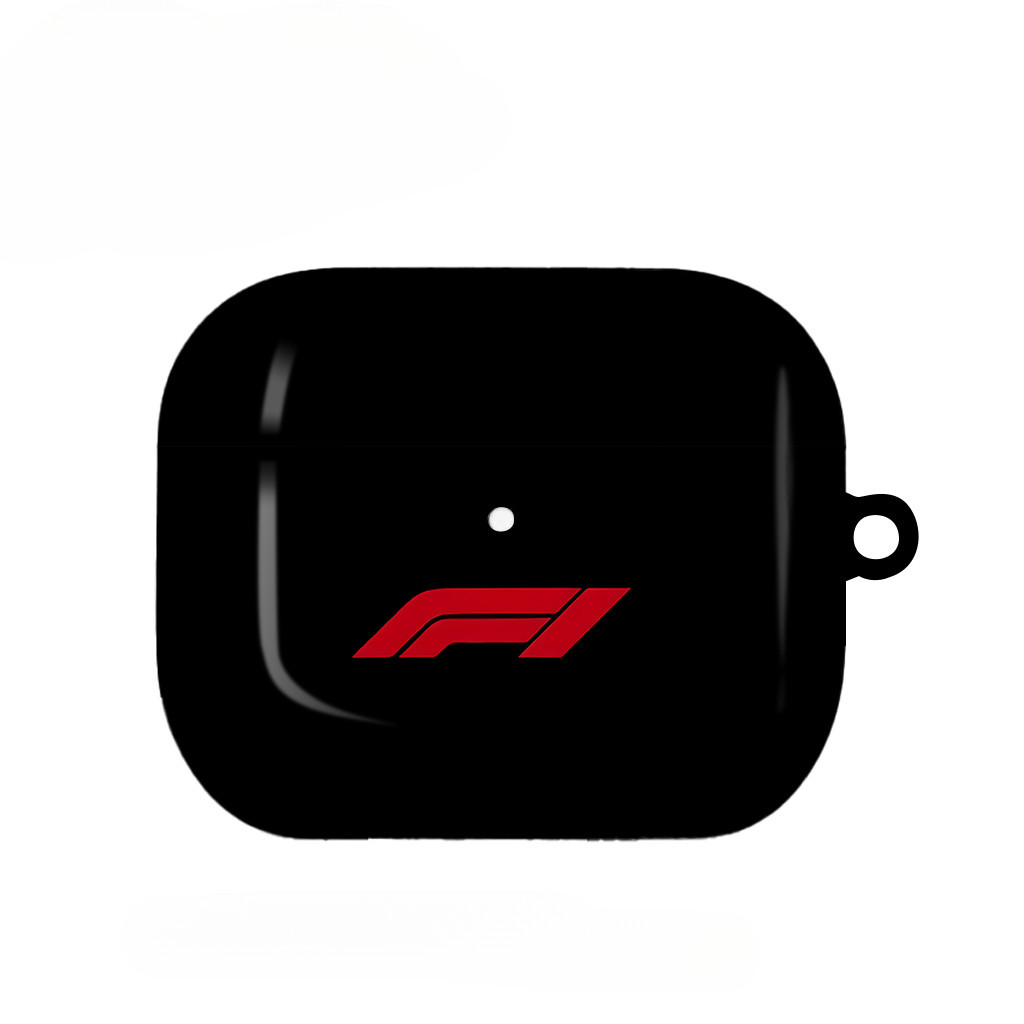 Ốp lưng Airpod logo màu đen F1 cho airpod1 / 2 / 3 / 4 pro pro pro2 ốp lưng cứng bóng