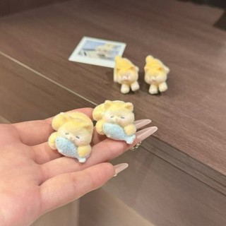 Thời trang Kitty kẹp tóc ngọt ngào, hình hoạt hình dễ thương, phù hợp phụ kiện tóc cho các cô gái.