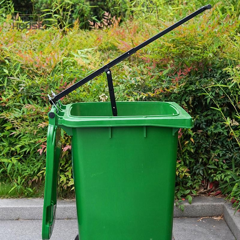 PlumHOUSE Thùng Rác Máy Nén Không Cảm Ứng Thùng Rác Có Thể Compactor Di Động Tái Chế Chất Thải Dụng Cụ Cầm Tay Có Tay Cầm Có Thể Điều Chỉnh Cho Vườn Nhà Bếp VN