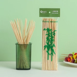 Bịch 50/90 que xiên thịt nướng dùng 1 lần tiện lợi dài khoảng 25-30cm ANGIHOME