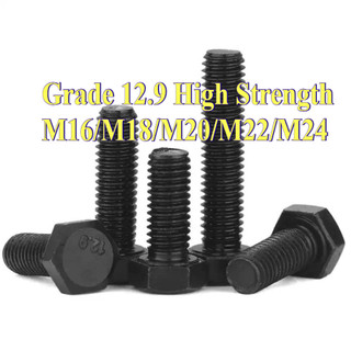 Bulong lục giác ngoài 12.9 cấp, ốc inox  lục giác ngoài M16 / M18 / M20 / M22 / M24 * L30-150mm [LXY-CB-1]