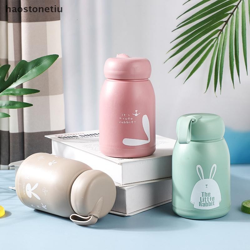 NS 320ml Cốc Dễ Thương Cốc Giữ Nhiệt Di Động Bằng Thép Không Gỉ Cách Nhiệt Bình Nước Chân Không Cho Bé Gái Kid NS