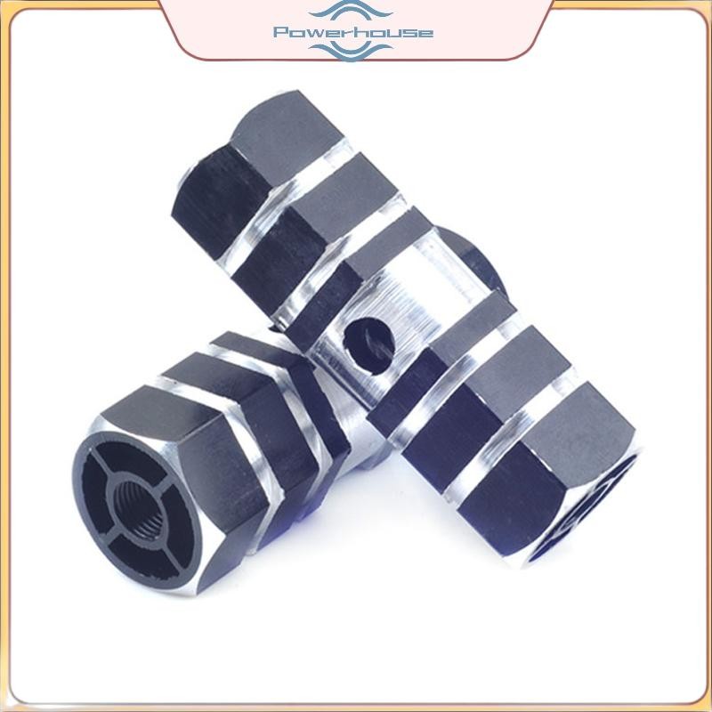 ĐIỆN 2 Chiếc Nhôm M TB Xe Đạp Một Xe Đạp Chống Trơn Trượt Phía Trước Phía Sau Một Xle Chân Chốt Socle Để Chân Bàn Đạp Phụ Kiện Xe Đạp.