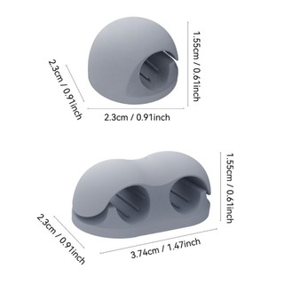 Giá đỡ bút RISEDOT, Kẹp bút chì linh hoạt tự dính, Kẹp bút màu trơn silicon đa chức năng di động cho người sắp xếp bàn làm việc