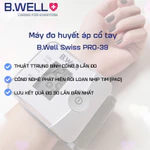 [VOUCHER 50K MỞ BÁN] Máy đo huyết áp cổ tay điện tử B.WELL Swiss PRO-39 nhập khẩu chính hãng Thụy Sỹ Bảo hành 5 năm — ảnh 4