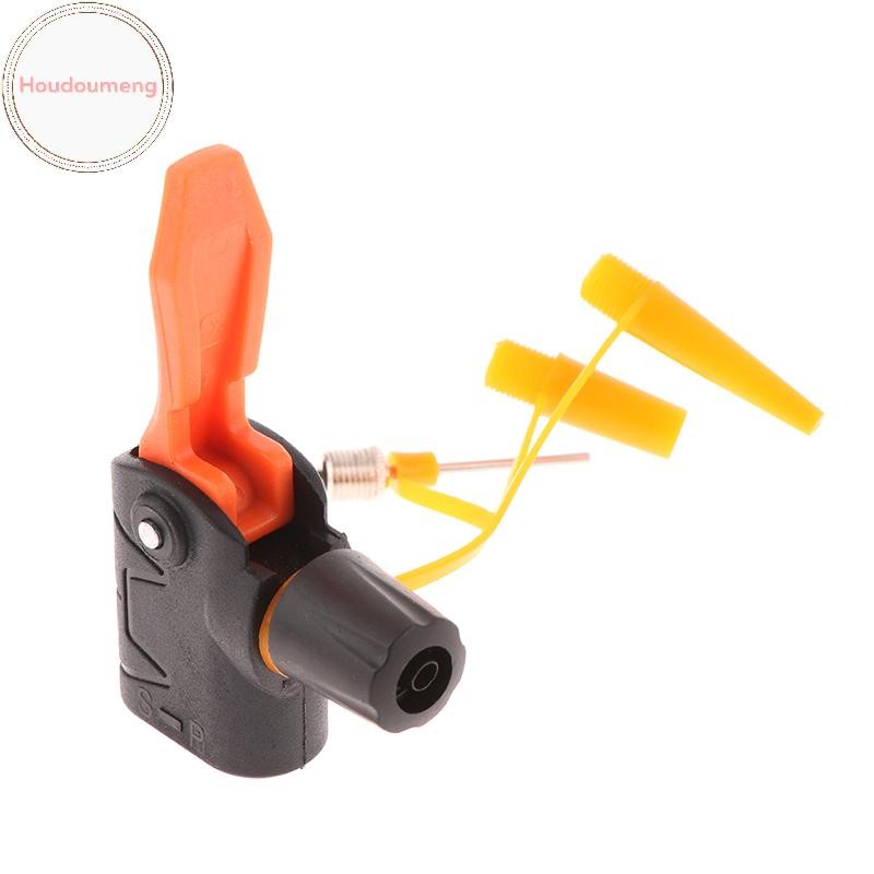 Hodou 1 Máy Bơm Vòi Phun Adapter TPU Cho Máy Bơm Bơm Bơm Hơi Xe Đạp Bóng Ống Adapter Kép Bơm Phụ Kiện VN