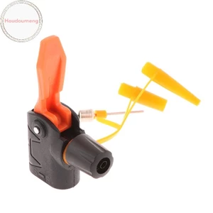 Hodou 1 Máy Bơm Vòi Phun Adapter TPU Cho Máy Bơm Bơm Bơm Hơi Xe Đạp Bóng Ống Adapter Kép Bơm Phụ Kiện VN
